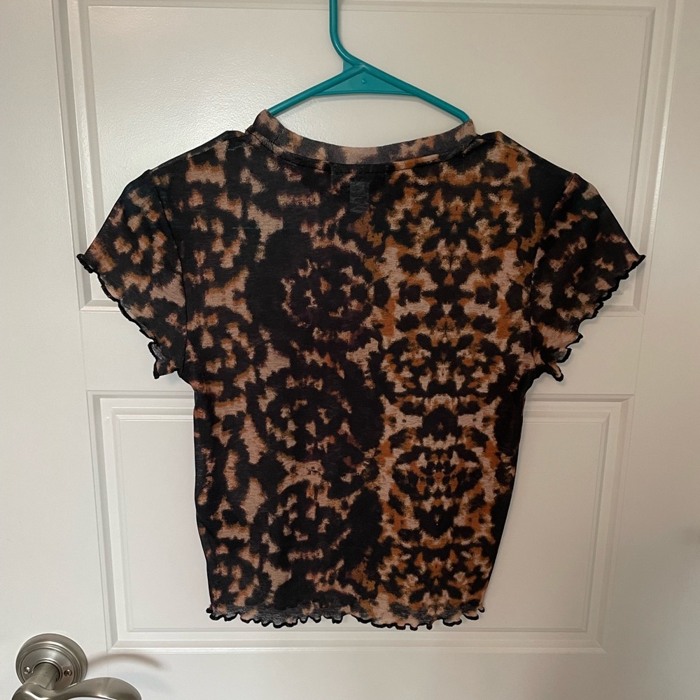 Topshop Mesh Top - Picture 4 of 5